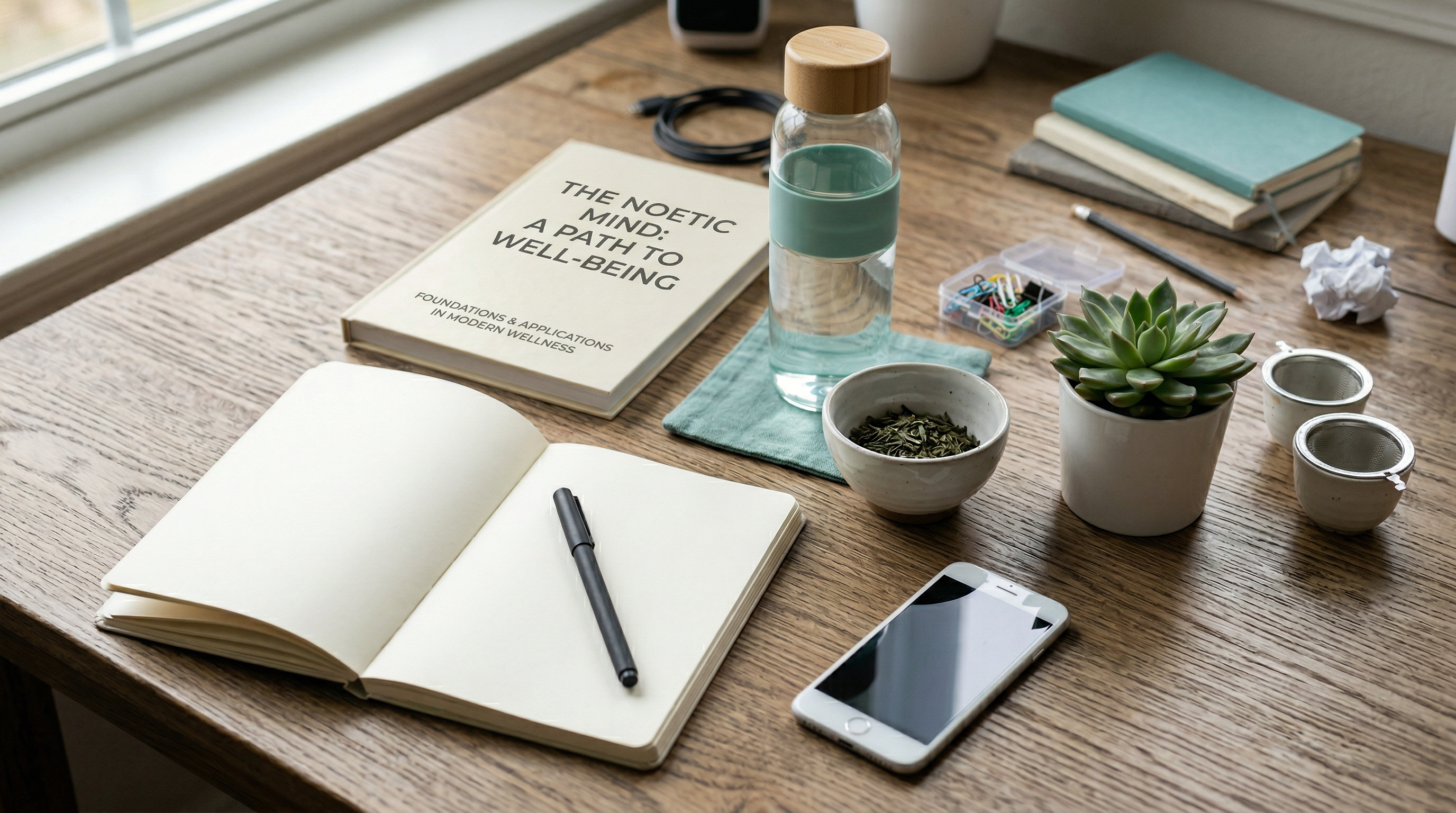 Modern Longevity dashboard screenshot showing weekly briefings, evidence tags and a sample meal guide